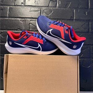 Nike Blue and Red Athletic Shoes
